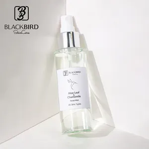 Etiqueta privada skincare natural orgânico aloe vera hídrica nebulização facial tonificação facial oem