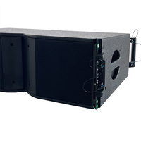 Système de sonorisation professionnel K210-A à double ligne de 10 pouces, enceintes DJ de grande taille pour les événements intérieurs et extérieurs