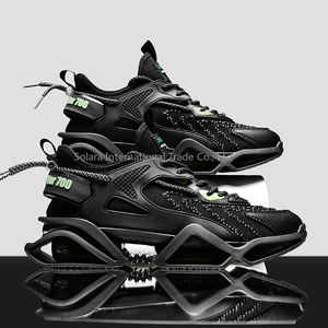 Nouvelles baskets de style urbain hip-hop 2026 pour hommes, chaussures de course sur sentier, de marche et de jogging, confortables et sécurisées pour l'été - Product Image 6