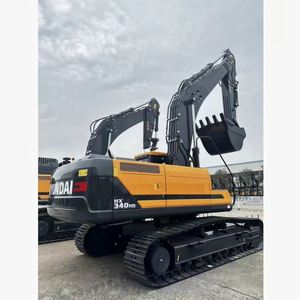 Excavadora de cadenas grande HX340HD de 34 toneladas, excavadora hidráulica de servicio pesado para trabajos de minería y movimiento de tierras. - Product Image 3