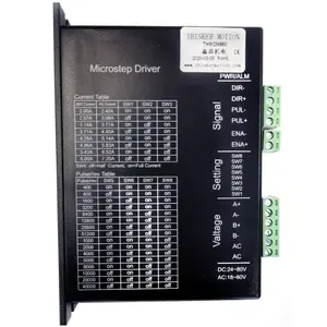 Digital Subdivision 2 Phase Power Supply 20~80 VAC 24~100 VDC Hybrid Stepper Driver THMDM860 Open Loop Drive