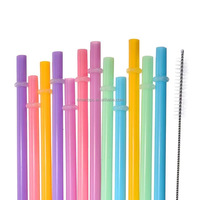 Smartops Pailles colorées pour stanley Quenchers 30 oz et 40 Oz, acheter en vrac de grandes pailles pour boire