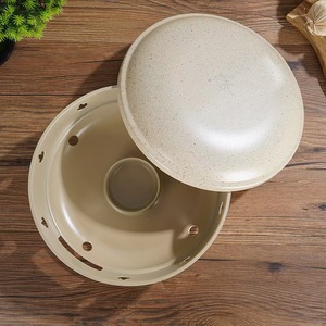 Réchaud de table en pierre Maifan pour hôtel et <span class=keywords><strong>restaurant</strong></span>, chauffe-plats à bougie alcoolisée, design moderne et épuré - Product Image 3