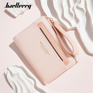 Monedero de Mujer Personalizado, Delgado, Mini, de Cuero PU, Tarjetero, Monedero Pequeño para Monedas, Billetera de Cuero, Bifold, con Correa para la Muñeca, para <span class=keywords><strong>Chicas</strong></span> - Product Image 1