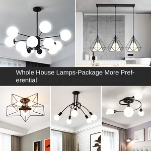 Beautiful Gold Bedroom Living Room Pendant Lamp Romantic Restaurant Clothing Shop Multihead Chandelier - Product Image 5