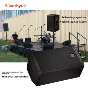 Système de sonorisation complet pour petites assemblées religieuses, scène extérieure portable, avec 4 enceintes de monitoring actives de <span class=keywords><strong>12</strong></span> à 15 <span class=keywords><strong>pouces</strong></span> - Product Image 3