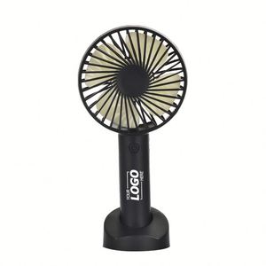 Mini ventilateur USB portable - Ventilateur silencieux de bureau et à main pour cadeaux promotionnels et utilisation en extérieur - Product Image 1