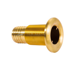 ข้อต่อท่อทรงกลมขนาด 1-1/4"*1-1/4" สำหรับติดตั้งผ่านลำเรือ ช่องพวงมาลัยเรือ ช่องทางเดินเรือ ผลิตจากพลาสติก - Product Image 1