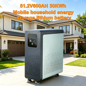 แบตเตอรี่ลิเธียมไอรอนฟอสเฟต (LiFePO4) ชาร์จได้ 48V เกรด A ความจุ 30kWh 600Ah 1000Ah สำหรับพลังงานแสงอาทิตย์ พร้อมระบบจัดการแบตเตอรี่อัจฉริยะ (BMS) และหน้าจอ LCD สำหรับระบบกักเก็บพลังงานภายในบ้าน - Product Image 3