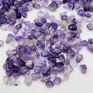 Vente en gros de pierres de gravier d'améthyste naturelle en cristal de quartz pour la décoration de la maison - Product Image 4