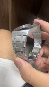 Nuevo Kit de Modificación de Diseño de Lujo, Caja de <span class=keywords><strong>Reloj</strong></span> de Acero Inoxidable con Correa de Repuesto de Metal para Accesorios Roya, Kit Pop Mod - Product Image 2
