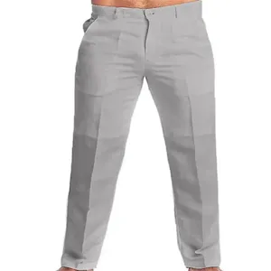 <span class=keywords><strong>Pantaloni</strong></span> 2023 <span class=keywords><strong>da</strong></span> <span class=keywords><strong>uomo</strong></span> con tasche Casual in <span class=keywords><strong>lino</strong></span> tinta unita <span class=keywords><strong>pantaloni</strong></span> bianchi grigi taglie forti 3xl <span class=keywords><strong>pantaloni</strong></span> della tuta eleganti moda <span class=keywords><strong>uomo</strong></span> Streetwear - Product Image 5