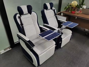 Asiento de Coche Eléctrico Motorizado de Cuero de Lujo VIP para Personalización Interior de MPV, VAN, RV, Limusina, Campervan, Autocaravana, Multivan, Caravelle - Product Image 5