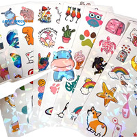 Étiquette adhésive en papier thermique imperméable pour emballage d'accessoires capillaires, huiles essentielles, shampoings, soins de la peau, avec estampage à chaud doré