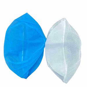 Accessoire de casque de sécurité pour <span class=keywords><strong>femme</strong></span> : Bonnet <span class=keywords><strong>snood</strong></span> jetable en PP non tissé avec visière – Produit de sécurité - Product Image 6