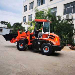 Radlader Hoflader, Hoftrac Pemuat Roda Depan Mini Kecil <span class=keywords><strong>ZL15F</strong></span> dengan CE EPA Pisau Salju dan Ember Salju 4 In 1 - Product Image 3