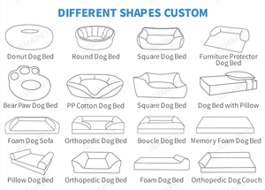 Custom altri accessori per letti per animali domestici Deluxe Comfort durevole per alleviare la pressione per animali domestici divano letto per cani e gatti divano - Product Image 5