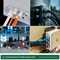 Usine Taihec – Gamme complète de presse-étoupes pour câbles, y compris les presse-étoupes de blocage pour câbles USB Type C (2 types) et les presse-étoupes pour câbles de 3/8 pouces