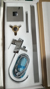 Robinet de baignoire sur pied avec douchette à main, <span class=keywords><strong>mitigeur</strong></span> de douche et bain pour salle de bain - Product Image 2