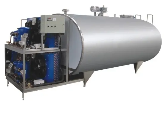 Prezzo di fabbrica acciaio inossidabile 304 316l refrigeratore di latte macchina da latte serbatoio di raffreddamento serbatoio di raffreddamento del latte serbatoio di stoccaggio