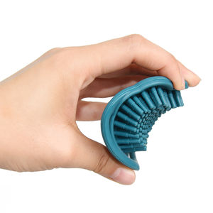 Cepillo de masaje de baño de cerdas de silicona suave para mascotas para ducha de perros de pelo largo y corto para gatos - Product Image 6