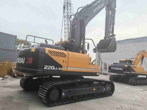 รถขุดมือสองคุณภาพสูง 22 ตัน ฮุนได 220 215 220 รุ่น Crawler รถขุดที่ดีที่สุดจากเกาหลีใต้ ฮุนได 220LC-9s R210 R220 Retroexcavadora - Product Image 3