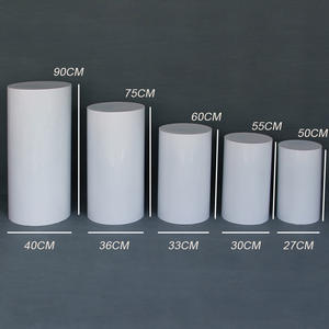 Juego de <span class=keywords><strong>5</strong></span> Soportes Cilíndricos, Pedestales, Exhibidores, para Decoración de Fiestas, Bodas, Baby Showers, Cumpleaños - Product Image 5