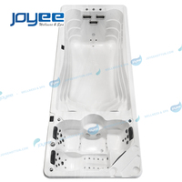 JOYEE Chine Vente en gros de spas de nage extérieurs de type piscine, modèles encastrables au sol, grande taille, double zone, pour 6 à 8 personnes, avec fonction jacuzzi, parfait