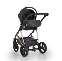Poussette pour nouveau-né, système de voyage 4 en 1, pliable, landau