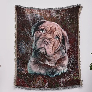 2024 sofa bao gồm đàn hồi tùy chỉnh in ném tấm thảm dệt nhà chăn - Product Image 6