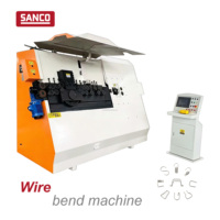 Máquina Automática para Doblar Estribos de Acero CNC, Dobladora de Anillos y Ganchos para Estribos de Acero para Construcción, CE ISO