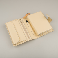 Premium Kalbsleder A5 Ringbuch Notizbuch Anpassbares Personalisiertes Geschenk Blanko Skizzenbuch Agenda Organizer mit Ringeinlage Schreibblöcke