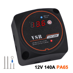 Cnspeed Vsr Relay 12V 140A Dual Battery Isolator With Voltage Display For Trucks Suv Rv Boat <b>Atv</b> Utv - Product Image 3