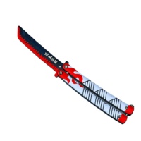 Outils d'entraînement pliables en forme de papillon pour adolescents, non coupants, durables, imprimés en 3D, pour la chasse et l'entraînement en extérieur, vente directe