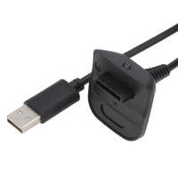Câble de chargement USB 1.5m, cordon d'alimentation pour Xbox 360, accessoire de manette de jeu sans fil