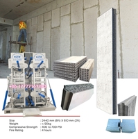 Máquina de Paneles de Muro de Hormigón Prefabricado, Máquina para Fabricar Bloques de Cemento de Hormigón Huecos, Máquina para Fabricar Baldosas de Terrazo