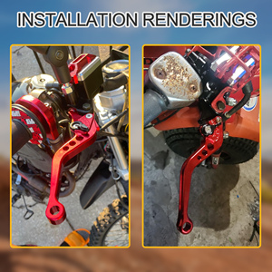 Bộ cần thắng và côn CNC đa năng GOOFIT, có thể điều chỉnh, bơm thắng thủy lực, tay cầm côn, bình chứa, dành cho xe tay ga, ATV - Product Image 6