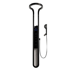 Nouvel ensemble <span class=keywords><strong>de</strong></span> <span class=keywords><strong>douche</strong></span> circulaire à dôme cascade avec écran <span class=keywords><strong>de</strong></span> <span class=keywords><strong>douche</strong></span> à affichage numérique en laiton - Product Image 2