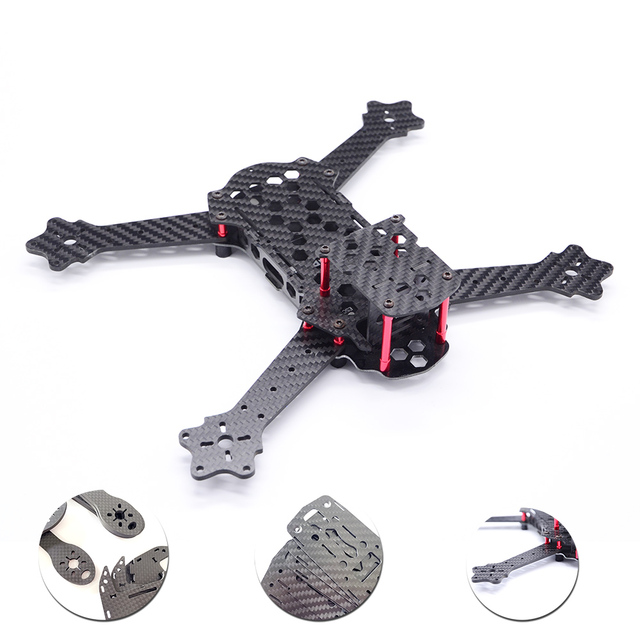 Mark4 400mm 7inch Quadcopter Frame 3k Carbon Fiber High Strength Lightweight FPV Freestyle RC Racing Drone DIY Parts