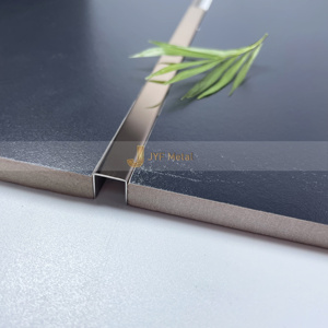 EX471 Metal Building Material 201 304 <b>Mirror</b> Rose Gold Stainless Steel U Channel <b>Tile</b> Trim for <b>Tile</b> Wall Edge Decoration - Product Image 1