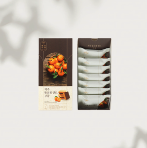 SAMAH Premium, Obleas de Naranja Jeju Dolkorom, 12 Piezas, Regalo de Viaje, Recuerdo, Postre de Belleza, para la Hora del Té, Venta al por Mayor - Product Image 1