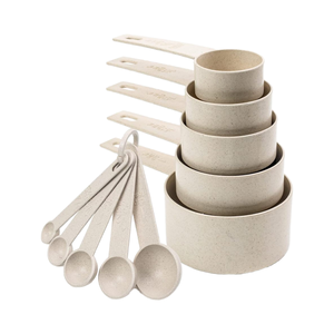 Cuchara Medidora de Plástico Negro con Mango Largo y Logotipo Personalizado, Fabricada con Bambú y PLA, Ecológica y Biodegradable, para Café - Product Image 2