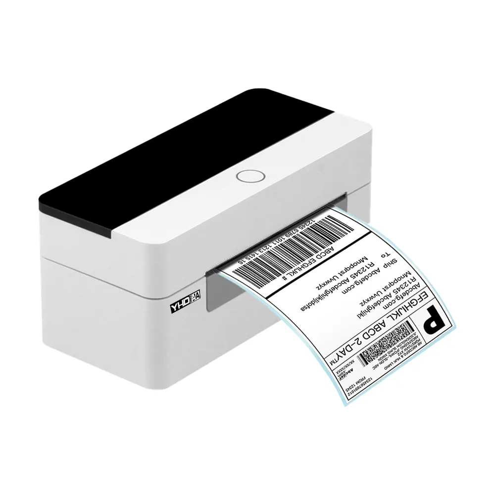 Thermo versand Etiketten drucker 4x6 Zoll Schwarz-Weiß-Barcode-Drucker Thermo drucker USB und BT