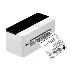 Thermal Shipping Label Printer 4x6 Inch Black And White Barcode Printer Thermal Printer USB And BT