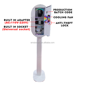 Miễn phí biểu tượng tùy chỉnh Photo Booth iPad với LED Fill ánh sáng tốt nhất iPad Photo Booth Shell - Product Image 3