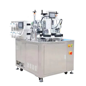 Machine de remplissage et de scellage ultrasonique semi-automatique Yunqingtech pour tubes et flacons de 0,3 ml à 10 ml, avec moteur pneumatique, pour produits chimiques - Product Image 1