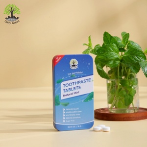 Tablettes de dentifrice blanchissantes OEM Nature Vegan Cruelty-Free sans plastique avec nano-hydroxyapatite <span class=keywords><strong>pour</strong></span> <span class=keywords><strong>dents</strong></span> sensibles - Product Image 2