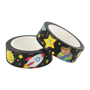 Großhandel wasserdichtes japanisches Reispapier individuell bedrucktes Washi Tape