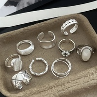 Bague de mariage originale en argent pour femme, sertie de zirconium étincelant, bijoux de fiançailles, cadeau d'anniversaire, fabrication artisanale DIY
