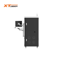 Machine de gravure de marquage laser à fibre entièrement fermée Prix du marqueur laser avec certificat CE 30w 50w 100w